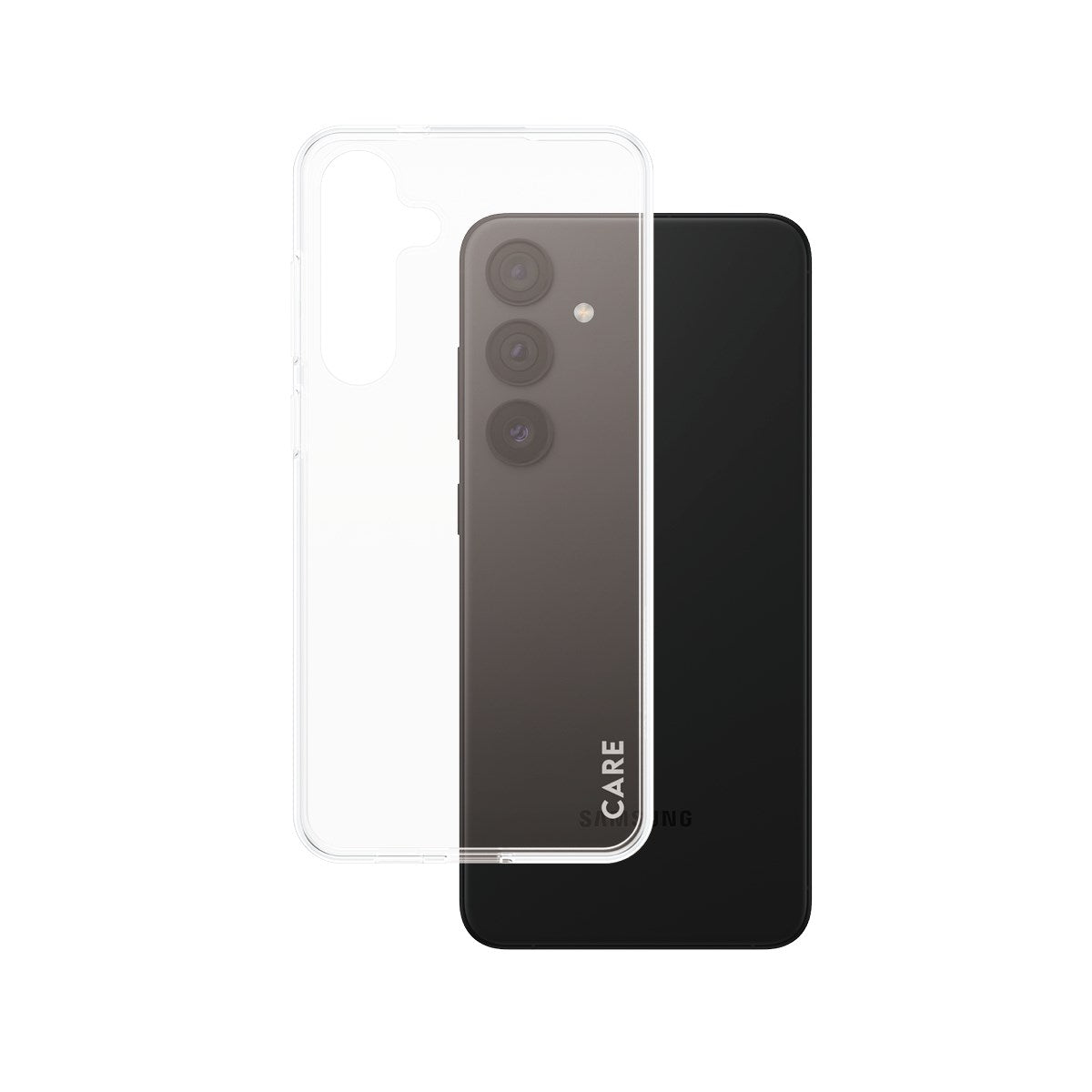 CARE by PanzerGlass® Fashionable Case Transparent X-Ray Soft Basic Samsung Galaxy S24+
